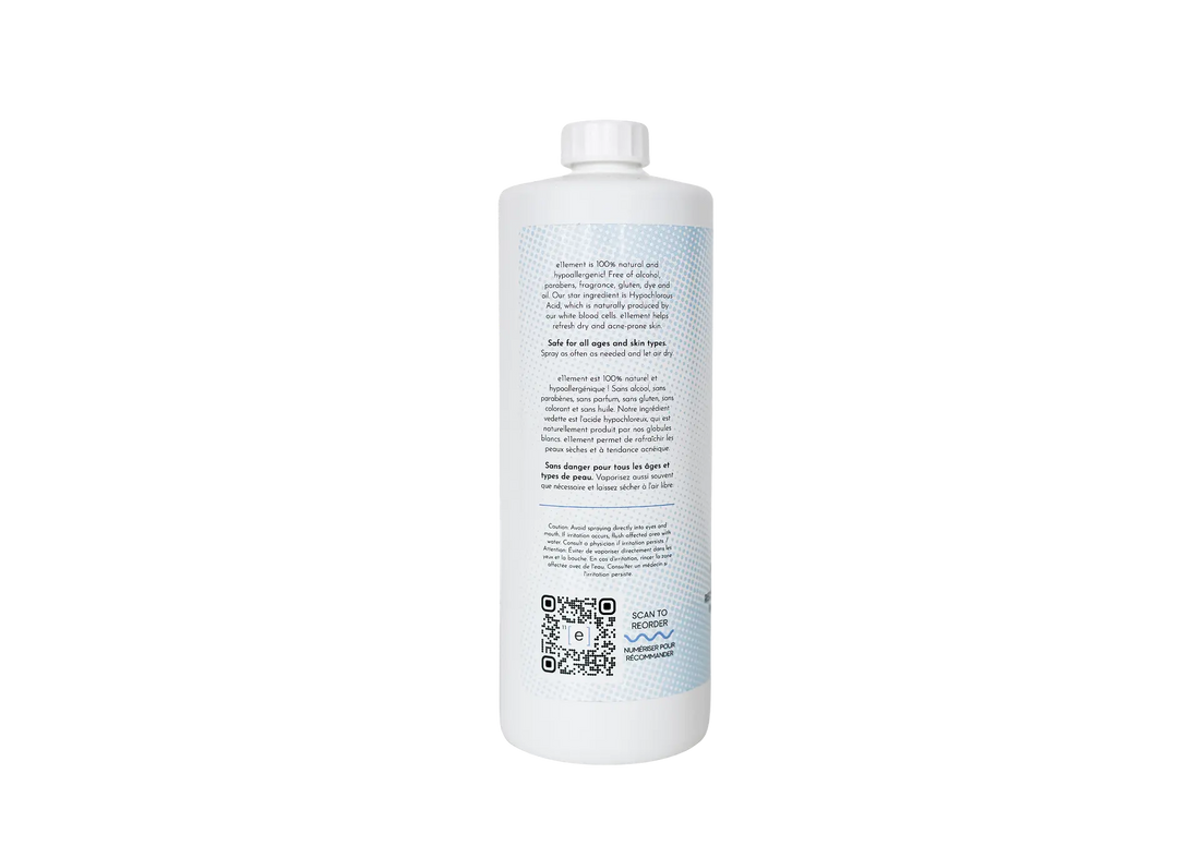 Hypochlorous Acid -1000ml / 32oz Refill