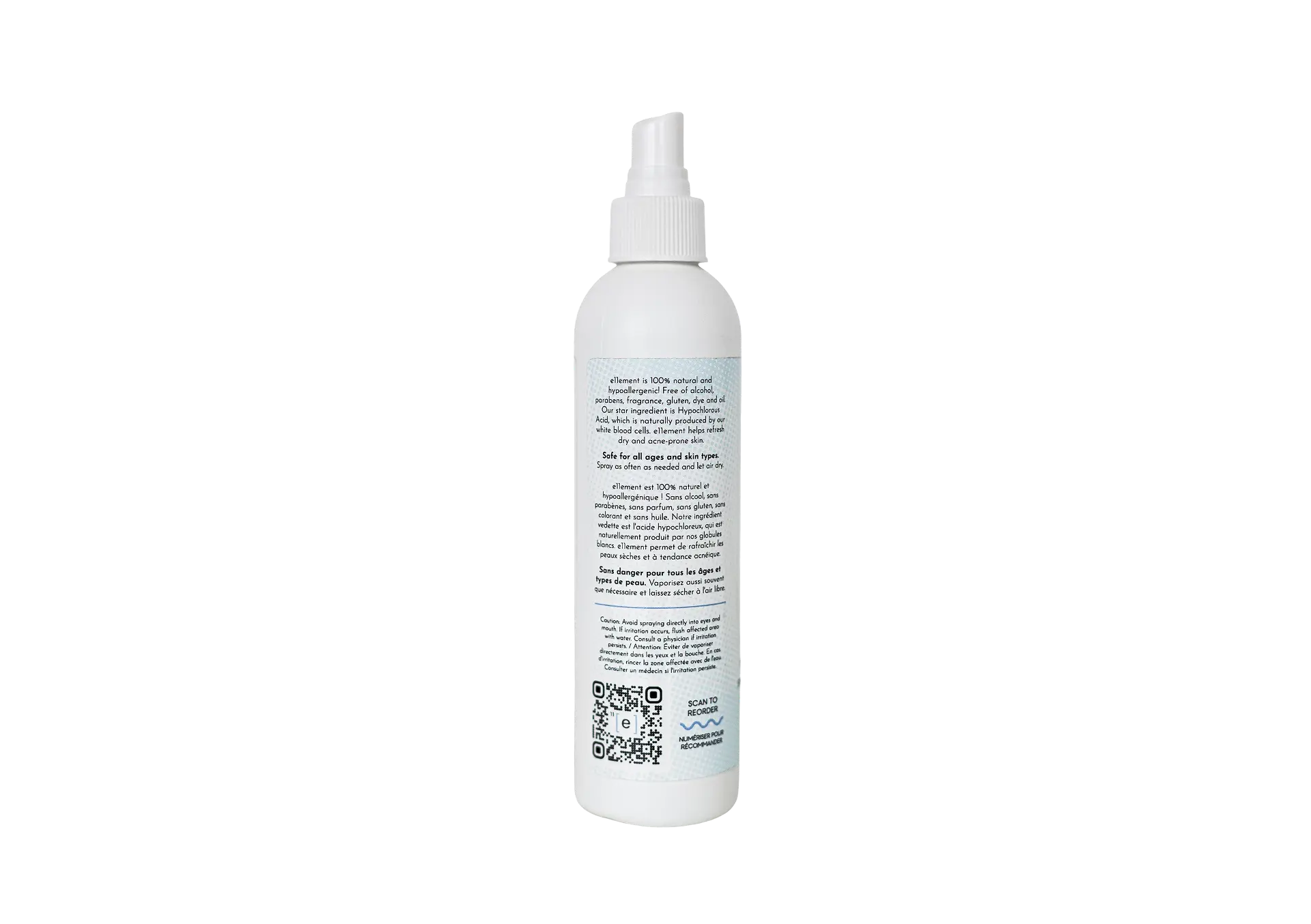 Hypochlorous Acid Spray for Face and Skin - 240mL/8oz